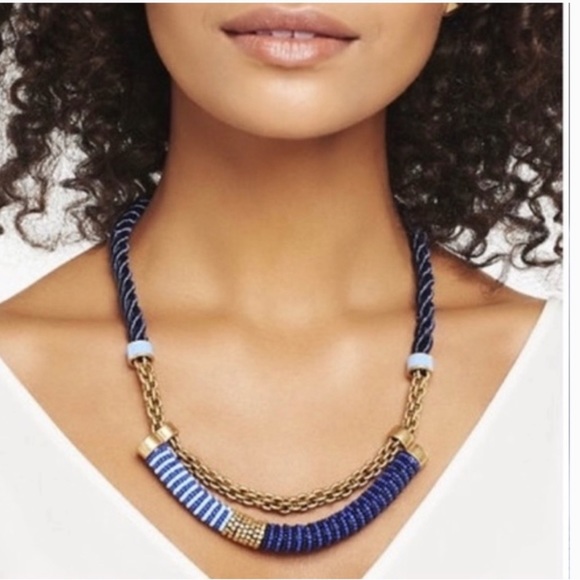 Marine Collar Stella & Dot Necklace - Picture 4 of 5